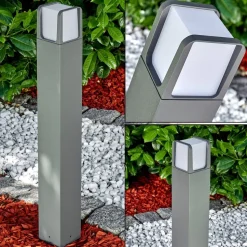 Borne Lumineuse Lysabbel Led Anthracite, 1 Lumiere