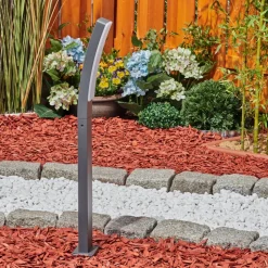 Borne Lumineuse Maseru Led Anthracite, 1 Lumiere