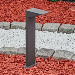 Borne Lumineuse Matlava Led Anthracite, 1 Lumiere