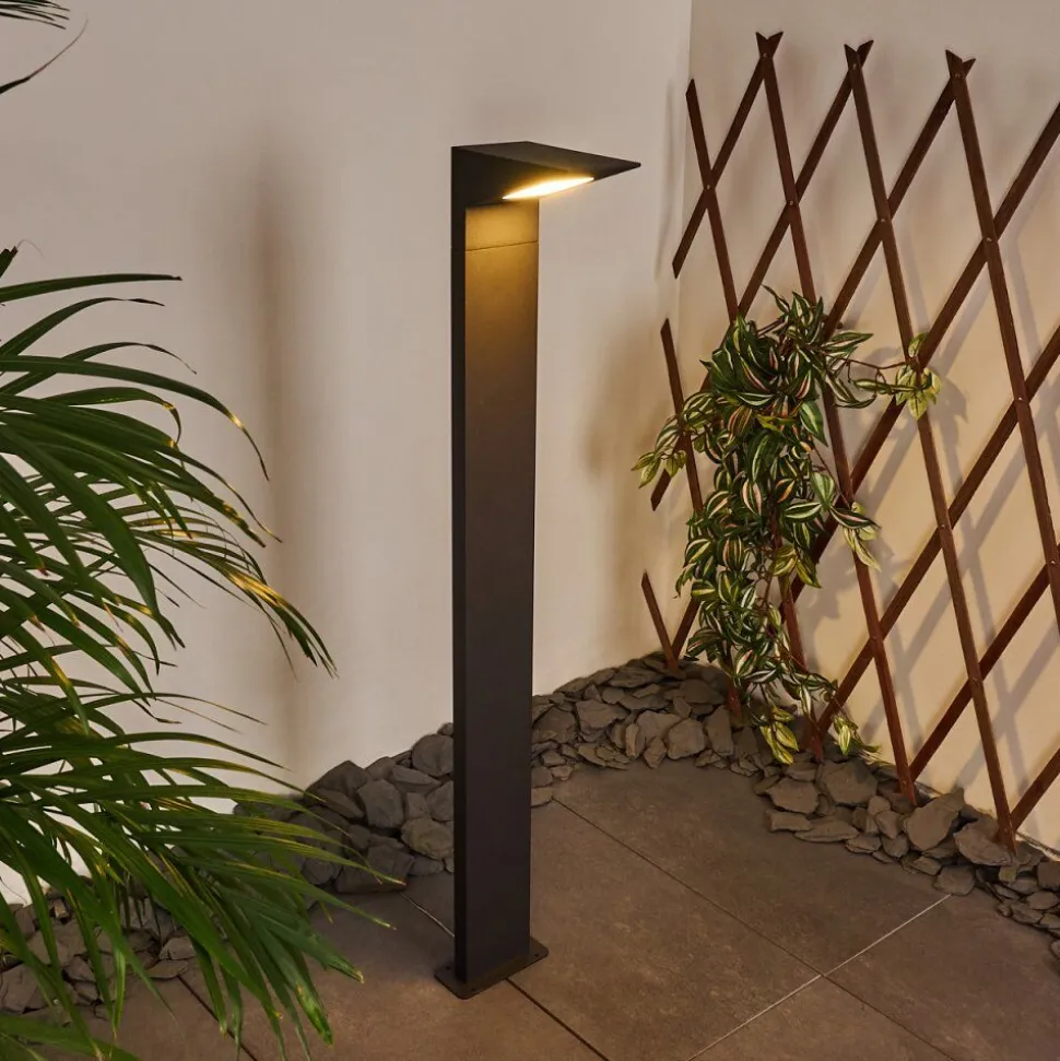 Borne Lumineuse Matlava Led Anthracite, 1 Lumiere