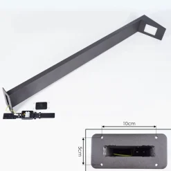 Borne Lumineuse Matlava Led Anthracite, 1 Lumiere