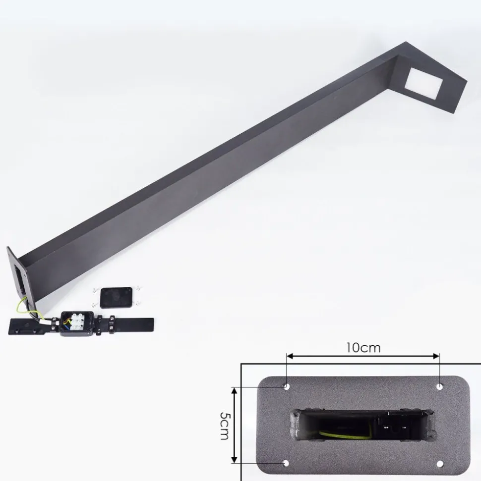Borne Lumineuse Matlava Led Anthracite, 1 Lumiere