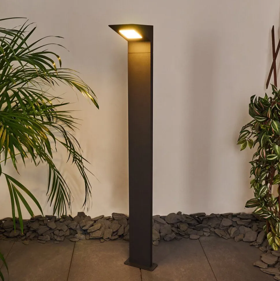 Borne Lumineuse Matlava Led Anthracite, 1 Lumiere