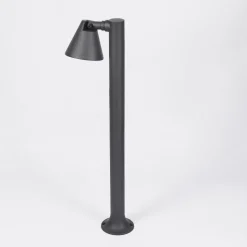 Borne Lumineuse Milond Anthracite, 1 Lumiere