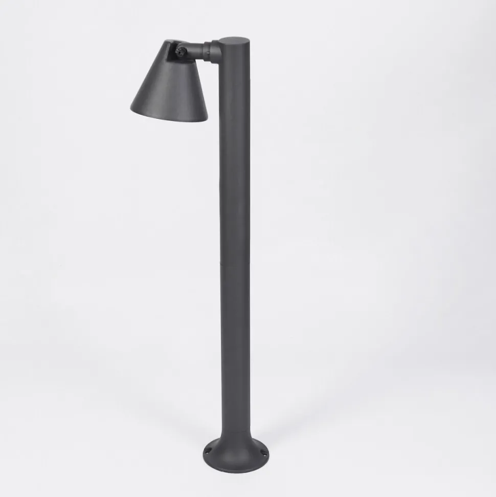Borne Lumineuse Milond Anthracite, 1 Lumiere