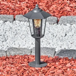 Borne Lumineuse Moskau Anthracite, 1 Lumiere