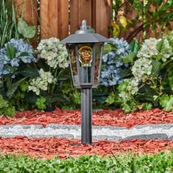 Borne Lumineuse Moskau Anthracite, 1 Lumiere
