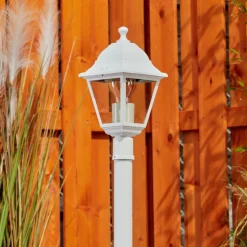 Borne Lumineuse Murto Blanc, 1 Lumiere