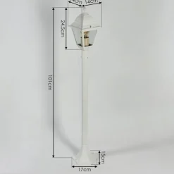 Borne Lumineuse Murto Blanc, 1 Lumiere