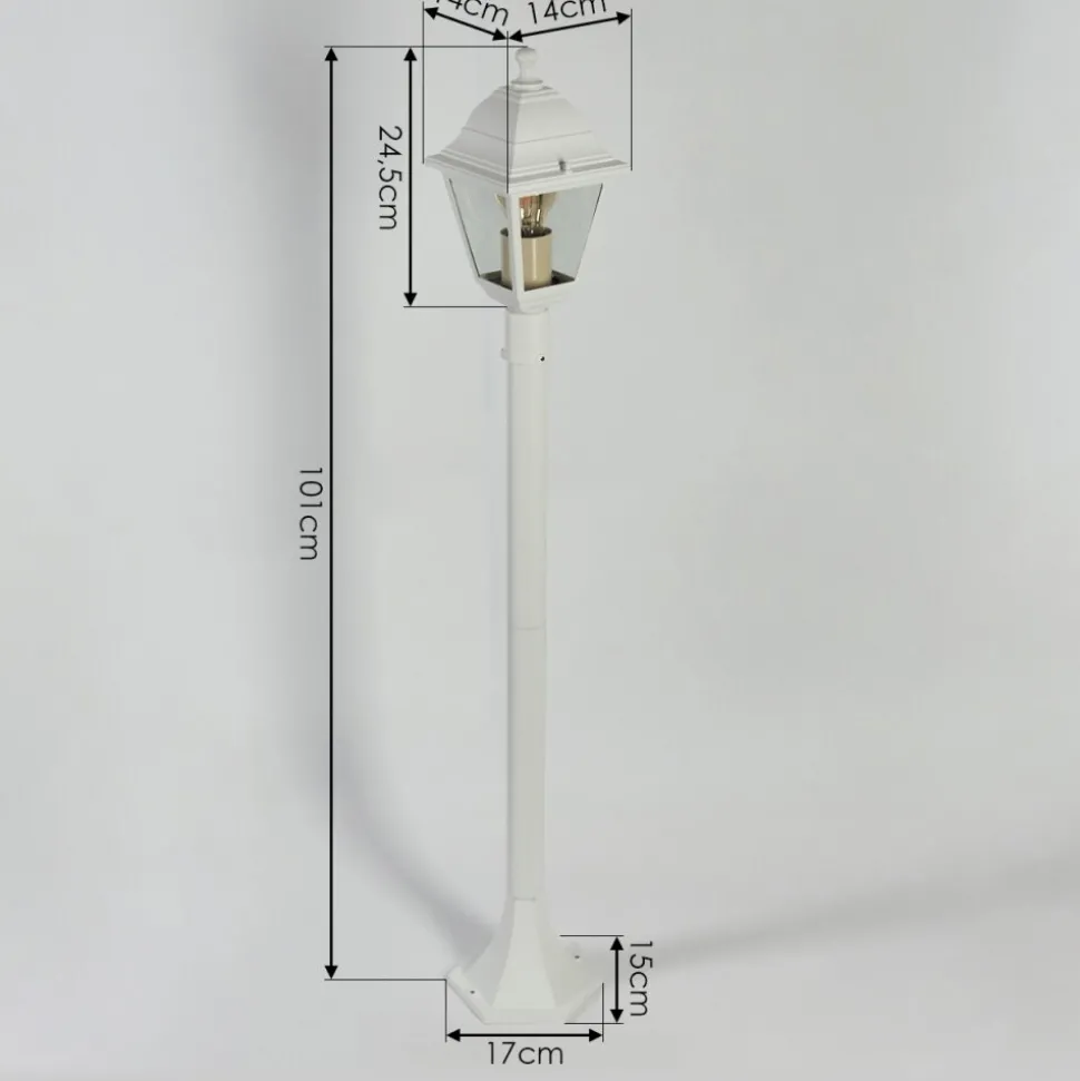 Borne Lumineuse Murto Blanc, 1 Lumiere