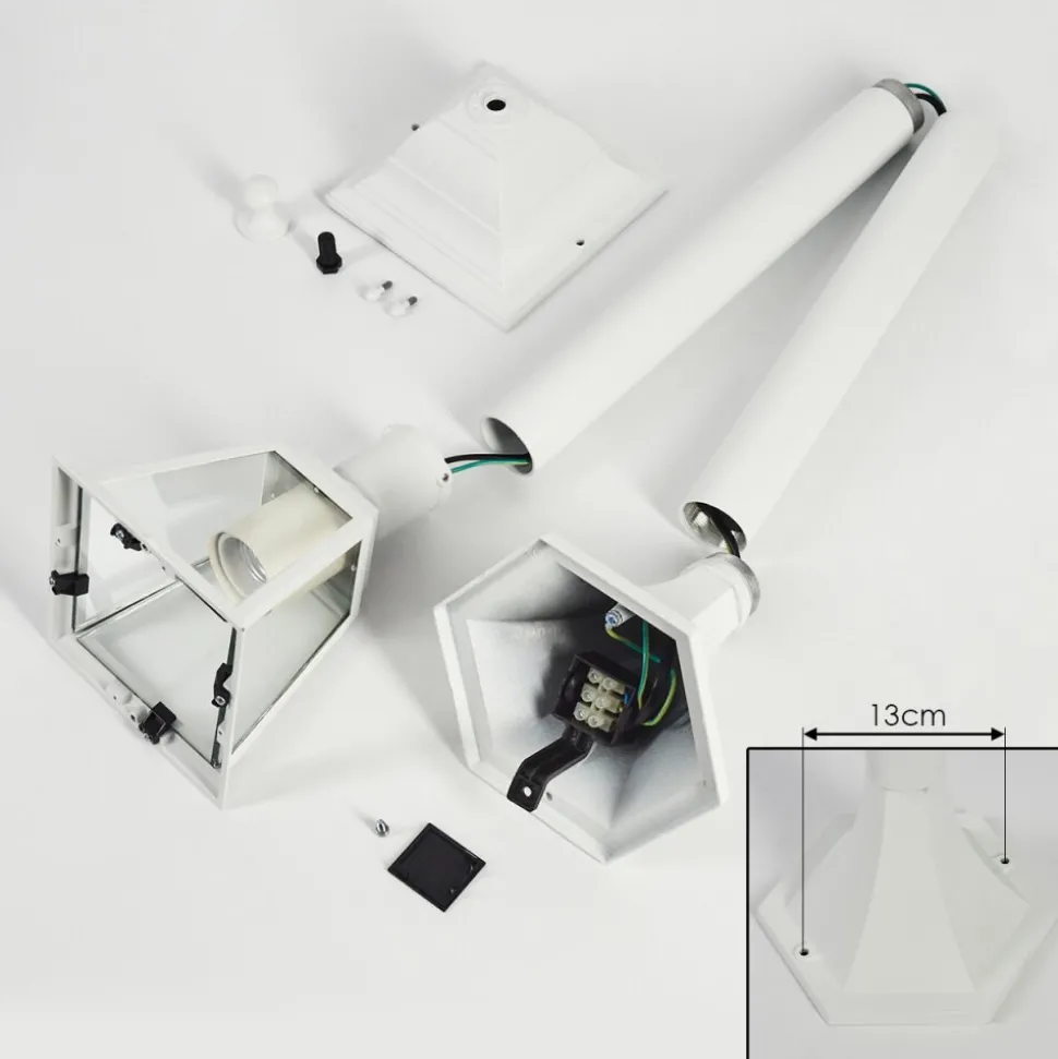 Borne Lumineuse Murto Blanc, 1 Lumiere