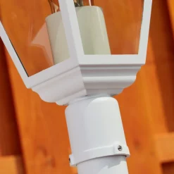 Borne Lumineuse Murto Blanc, 1 Lumiere