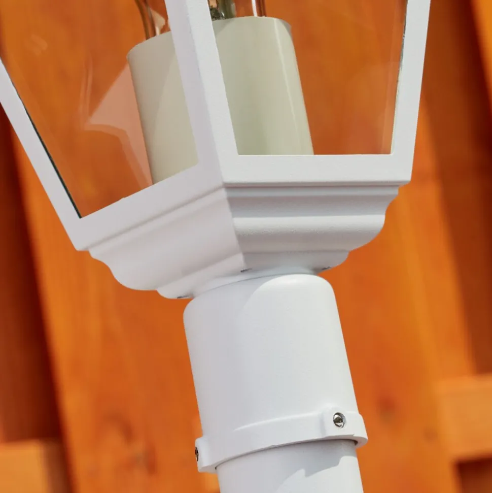 Borne Lumineuse Murto Blanc, 1 Lumiere