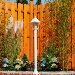 Borne Lumineuse Murto Blanc, 1 Lumiere