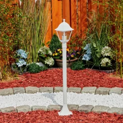 Borne Lumineuse Murto Blanc, 1 Lumiere