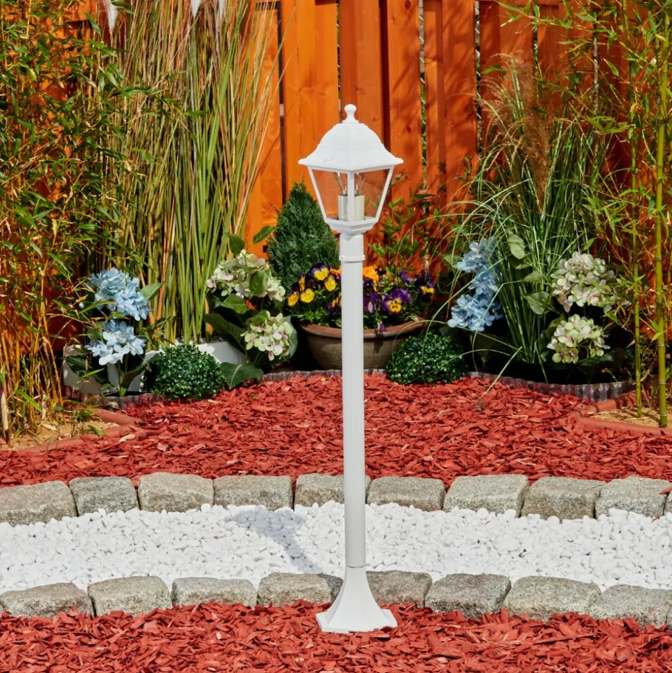 Borne Lumineuse Murto Blanc, 1 Lumiere