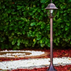 Borne Lumineuse Murto Bronze, 1 Lumiere