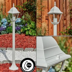 Borne Lumineuse Naofe Blanc, 1 Lumiere