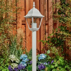 Borne Lumineuse Naofe Blanc, 1 Lumiere