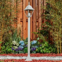 Borne Lumineuse Naofe Blanc, 1 Lumiere
