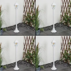 Borne Lumineuse Naofe Blanc, 1 Lumiere