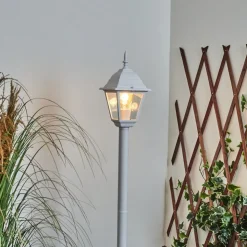 Borne Lumineuse Naofe Blanc, 1 Lumiere