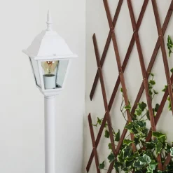 Borne Lumineuse Naofe Blanc, 1 Lumiere