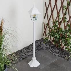 Borne Lumineuse Naofe Blanc, 1 Lumiere