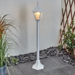 Borne Lumineuse Naofe Blanc, 1 Lumiere