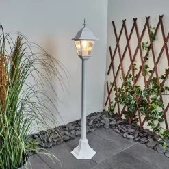 Borne Lumineuse Naofe Blanc, 1 Lumiere