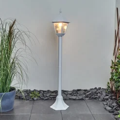Borne Lumineuse Naofe Blanc, 1 Lumiere