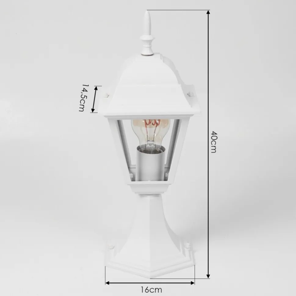 Borne Lumineuse Naofe Blanc, 1 Lumiere