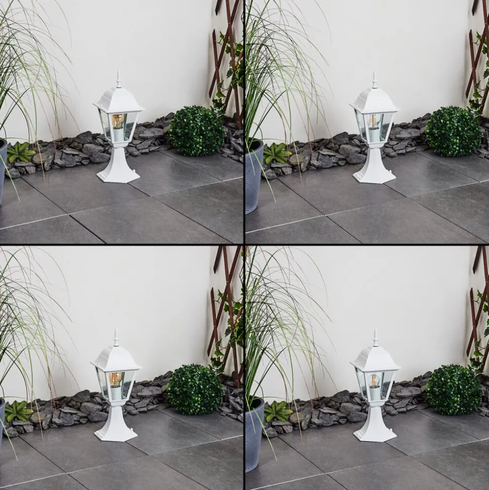 Borne Lumineuse Naofe Blanc, 1 Lumiere