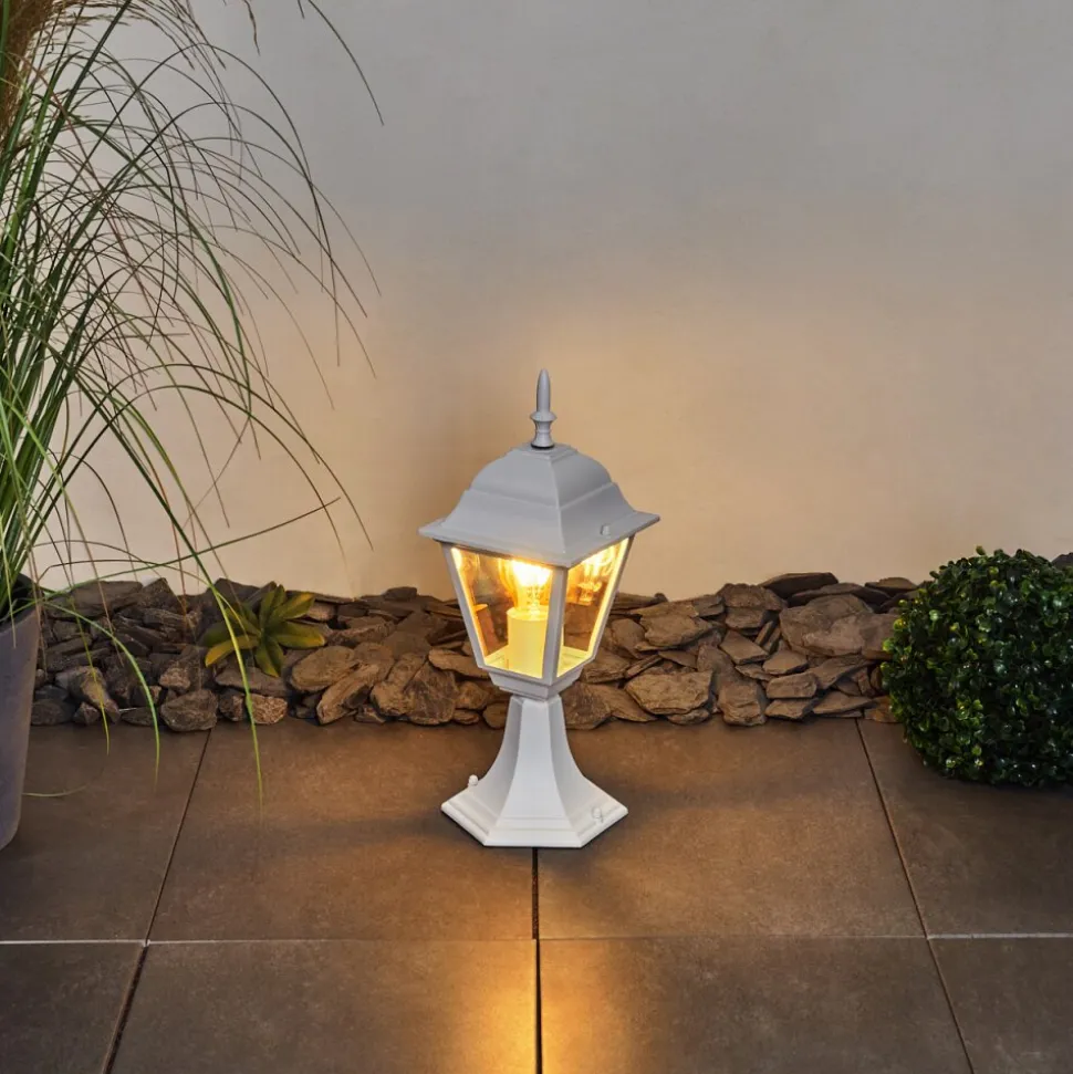 Borne Lumineuse Naofe Blanc, 1 Lumiere