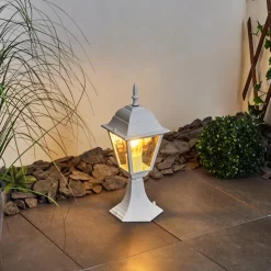 Borne Lumineuse Naofe Blanc, 1 Lumiere