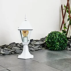 Borne Lumineuse Naofe Blanc, 1 Lumiere