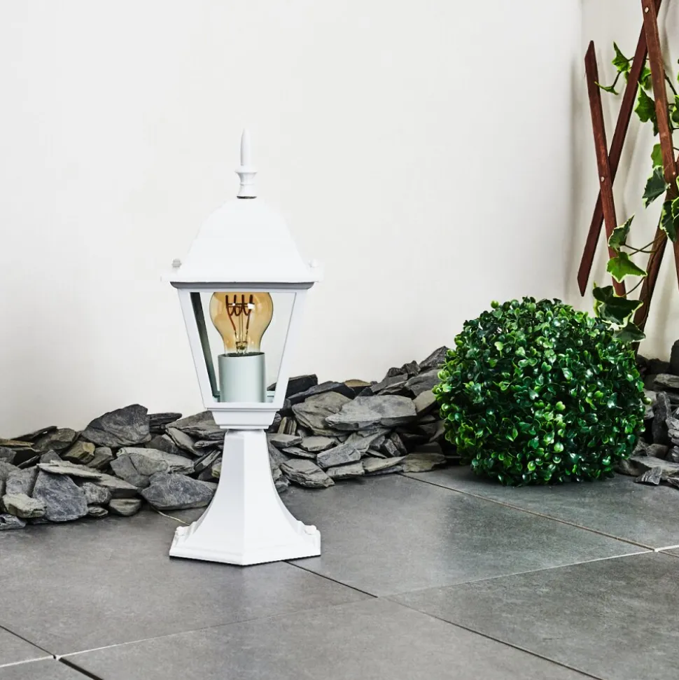 Borne Lumineuse Naofe Blanc, 1 Lumiere