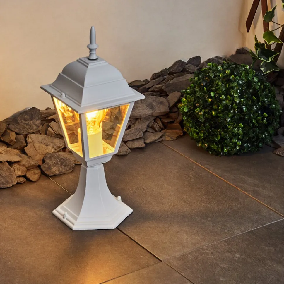 Borne Lumineuse Naofe Blanc, 1 Lumiere