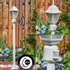 Borne Lumineuse Naofe Blanc, 1 Lumiere, Detecteur De Mouvement