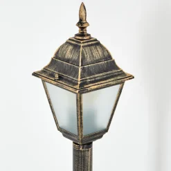 Borne Lumineuse Naofe Brun, Or, 1 Lumiere
