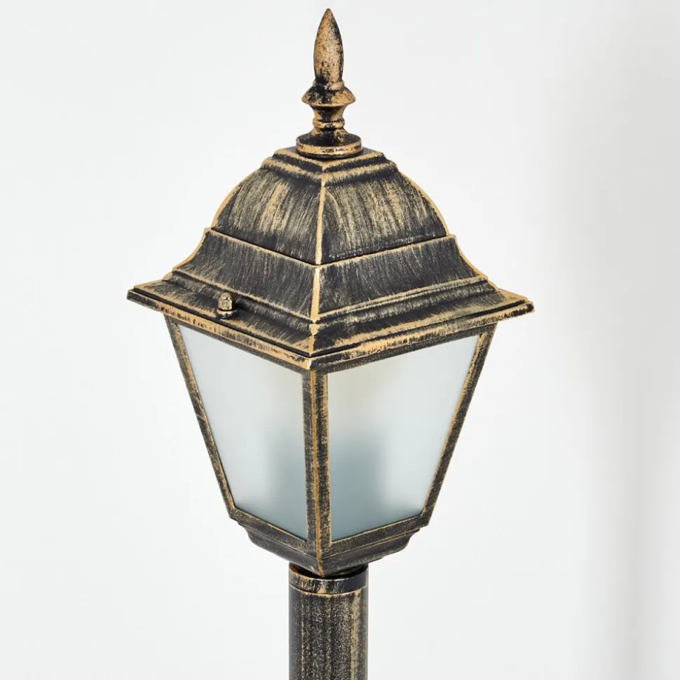 Borne Lumineuse Naofe Brun, Or, 1 Lumiere