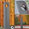 Borne Lumineuse Narunteno Led Anthracite, 1 Lumiere