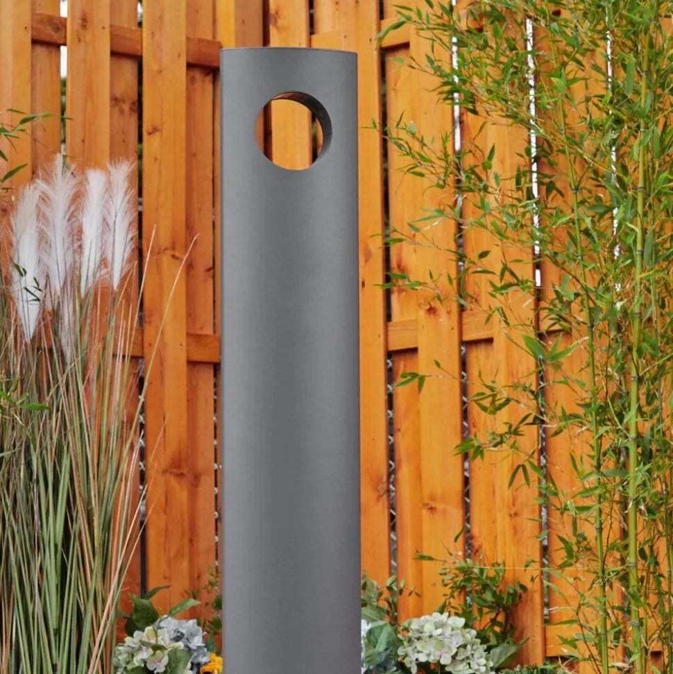 Borne Lumineuse Narunteno Led Anthracite, 1 Lumiere