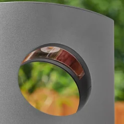 Borne Lumineuse Narunteno Led Anthracite, 1 Lumiere