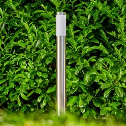 Borne Lumineuse Norburg Acier Inoxydable, 1 Lumiere
