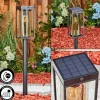 Borne Lumineuse Palanga Led Noir, 1 Lumiere