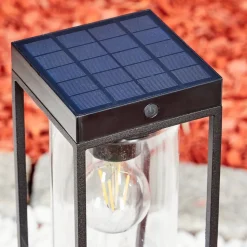 Borne Lumineuse Palanga Led Noir, 1 Lumiere