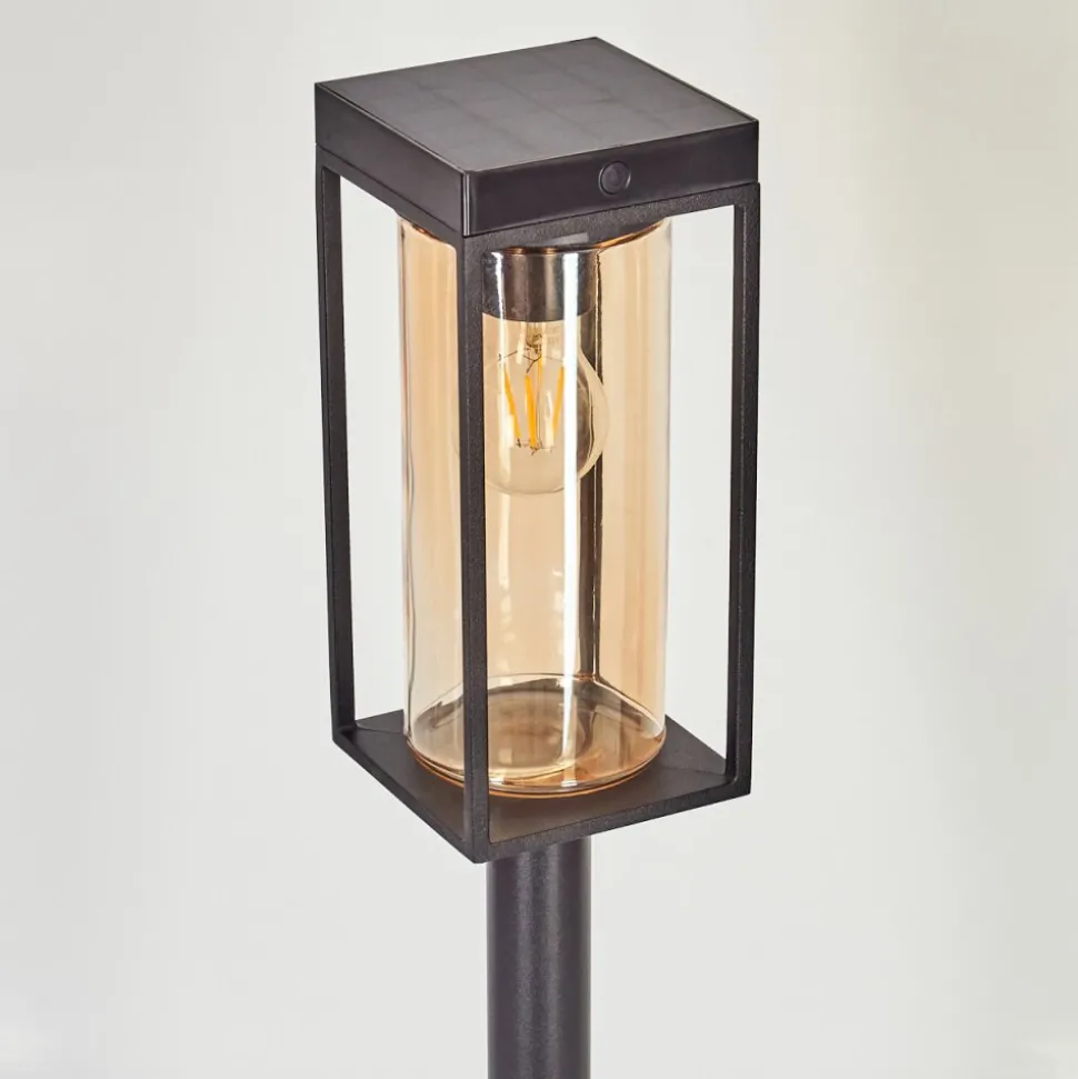Borne Lumineuse Palanga Led Noir, 1 Lumiere