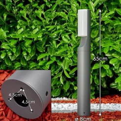 Borne Lumineuse Porus Led Anthracite, 1 Lumiere