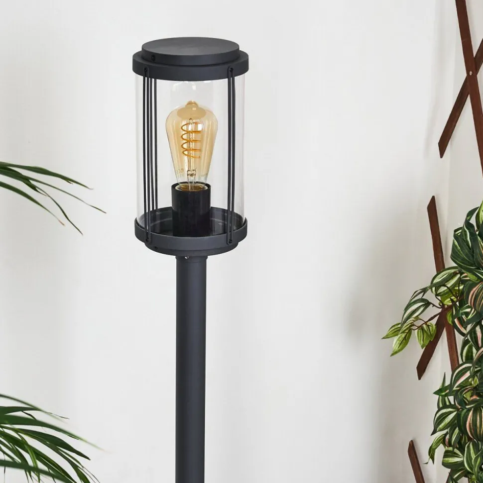 Borne Lumineuse Riola Anthracite, 1 Lumiere